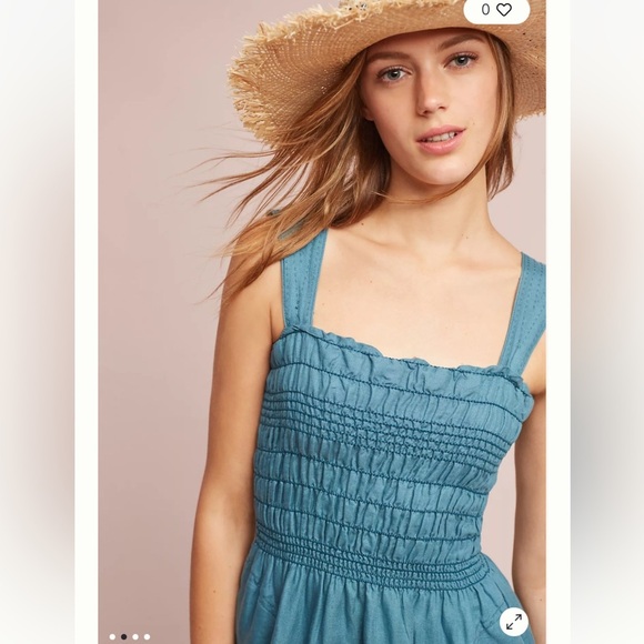 MAEVE Anthropologie Carlie Smocked Dress - Picture 3 of 8